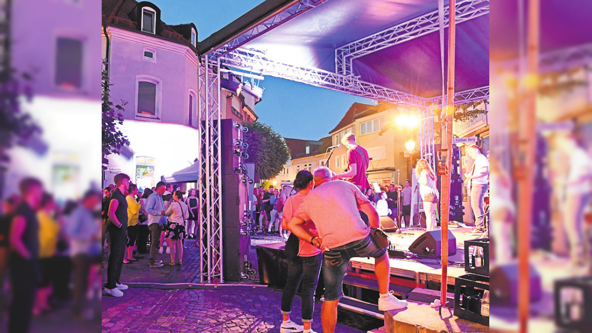Lange Nacht in Hünfeld: Rocken, shoppen, lecker essen