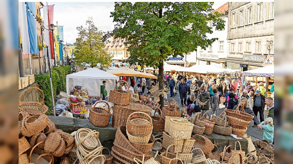Korbmarkt Lichtenfels: Das 42. Flechtkulturfestival startet