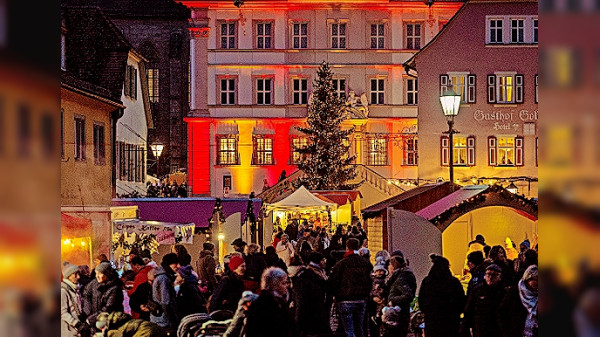 Es weihnachtet überall in Franken. 