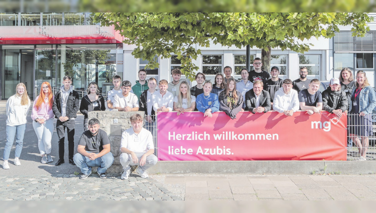 Auf in ein neues Ausbildungsjahr: Auszubildende 2022 bei der Mediengruppe Oberfranken in Bamberg und in Kulmbach