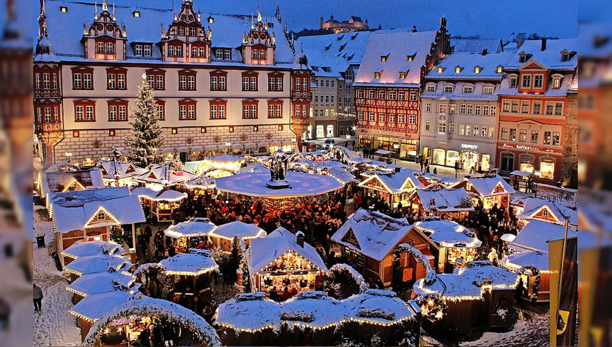 Auf den Fränkischen Weihnachtsmärkten & Adventsmärkten wird die besinnliche Zeit eingeläutet 