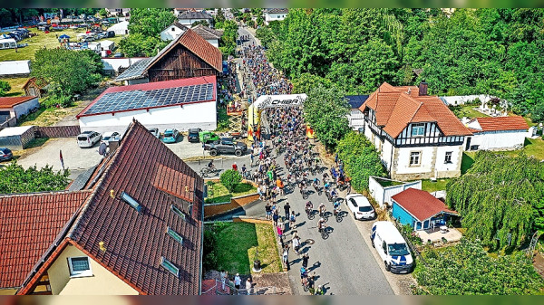 25. Franken-Bike-Marathon im Lichtenfelser Stadtteil Rieb