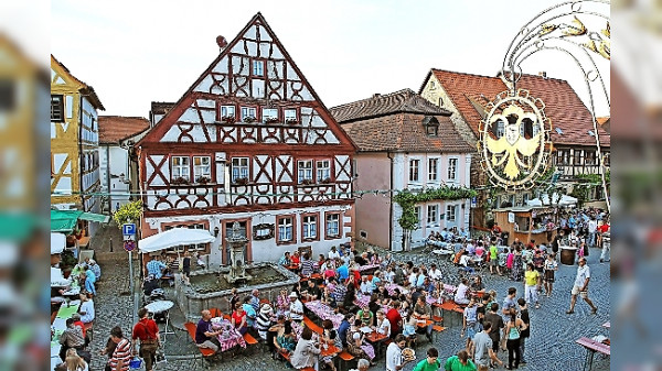 Altstadtweinfest Prichsenstadt vom 21. bis 24. Juni 2024 