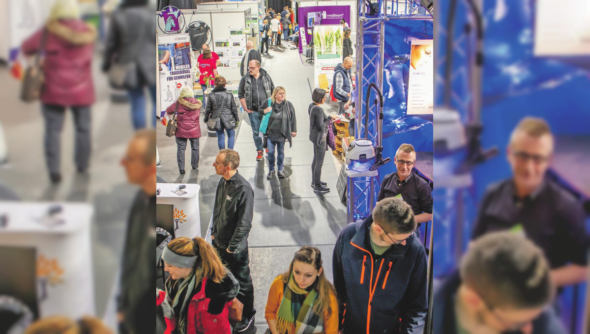 Liebe Besucher der 17. Gesundheitsmesse Franken aktiv und vital in der Bamberger Messehalle der brose ARENA,