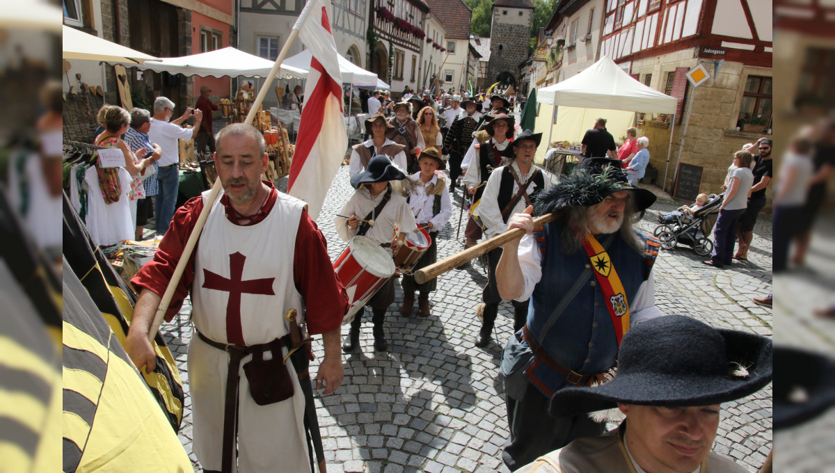 Altstadtfest in Seßlach 2022 mit fränkischer Partyband Bayernmafia