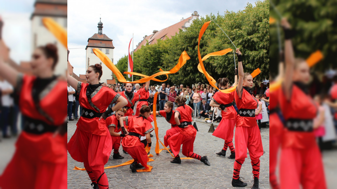 Dreifranken-Eck: Winkelmarkt in Schlüsselfeld