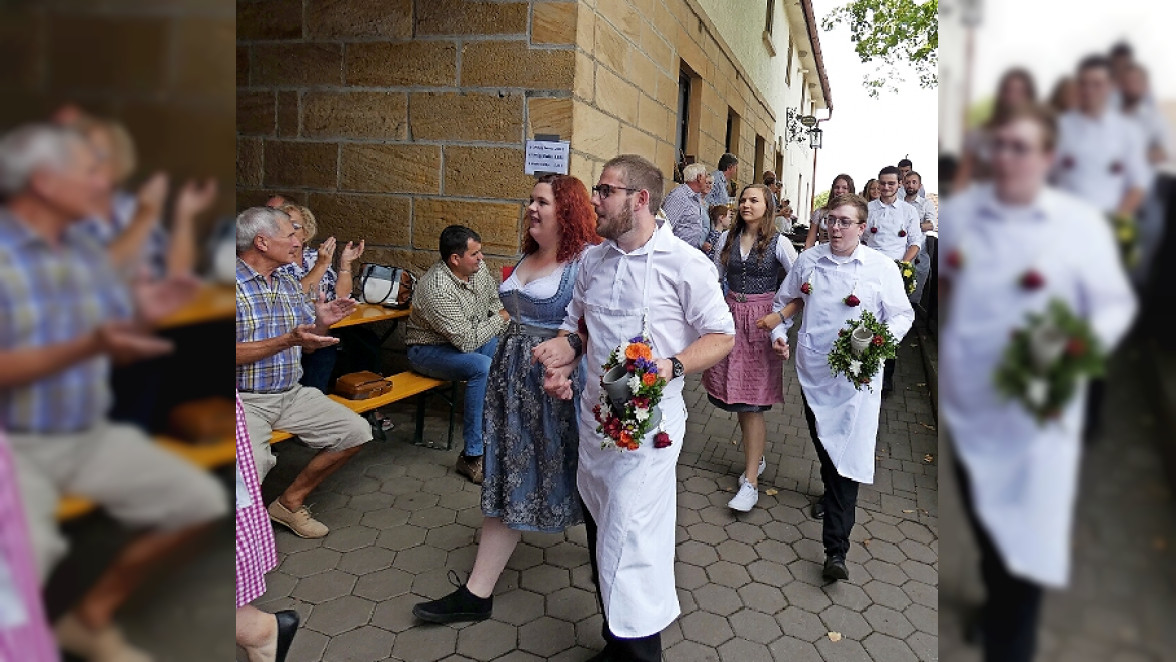 Viele Kerwa-Attraktionen warten auf die Besucher in Langenstadt