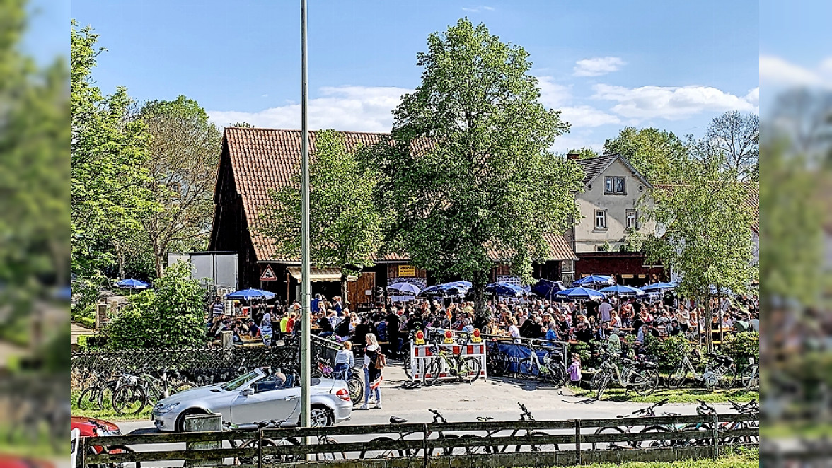 An Himmelfahrt zum Scheunenfest in Schlömen!