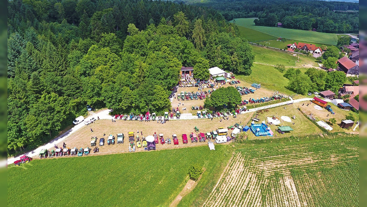 Das größte Schleppertreffen im Landkreis Gelbsreuth am 12. Mai