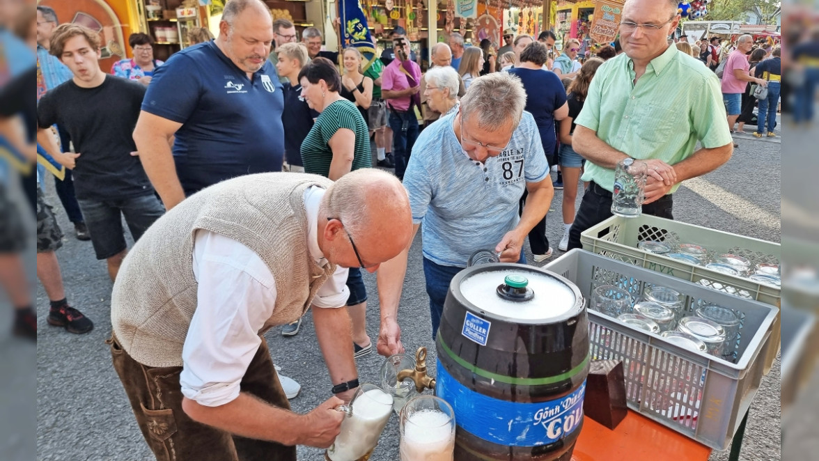 Die Knetzger Kerwa mit dem traditonellen Bieranstich steht wieder an