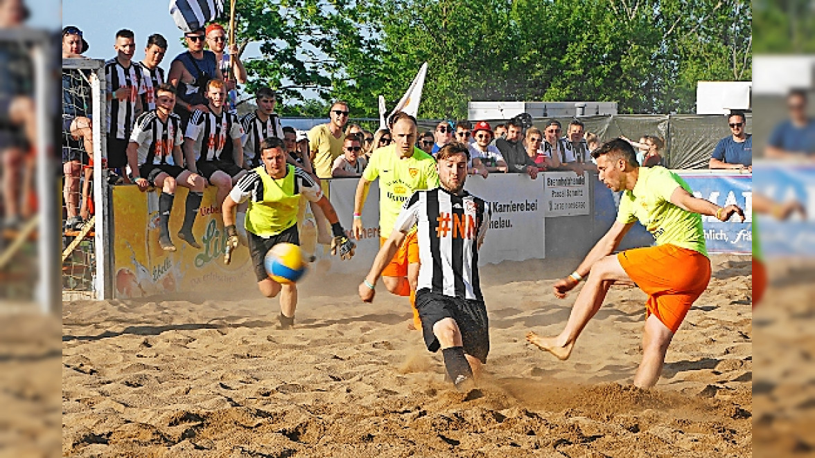 Beachsoccer-Cup in Isling