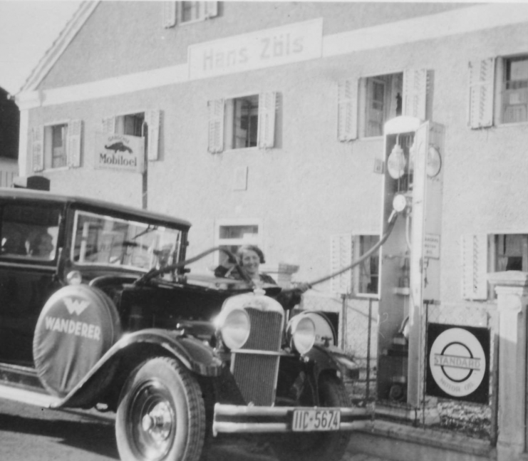 Das Kaufhaus Zöls im Jahr 1932...