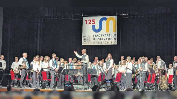 125 Jahre Stadtkapelle-Musikverein Marbach e.V.: Ein Klangkörper feiert seine Geschichte