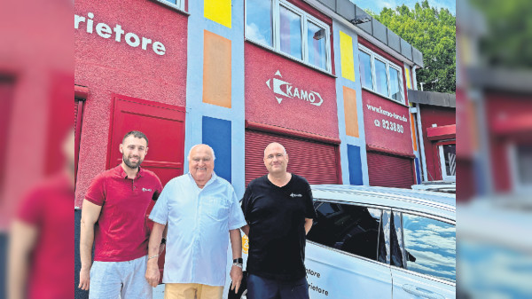 KAMO GmbH Steinheim Toranlagen Jubiläum: Vom Dreher zum Familienbetrieb