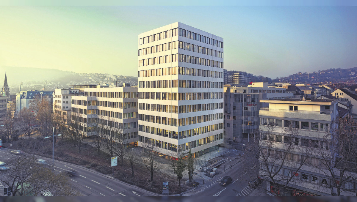Über den Dächern von Stuttgart: Neuer Standort des Bankhauses Bauer im Bilma-Haus 