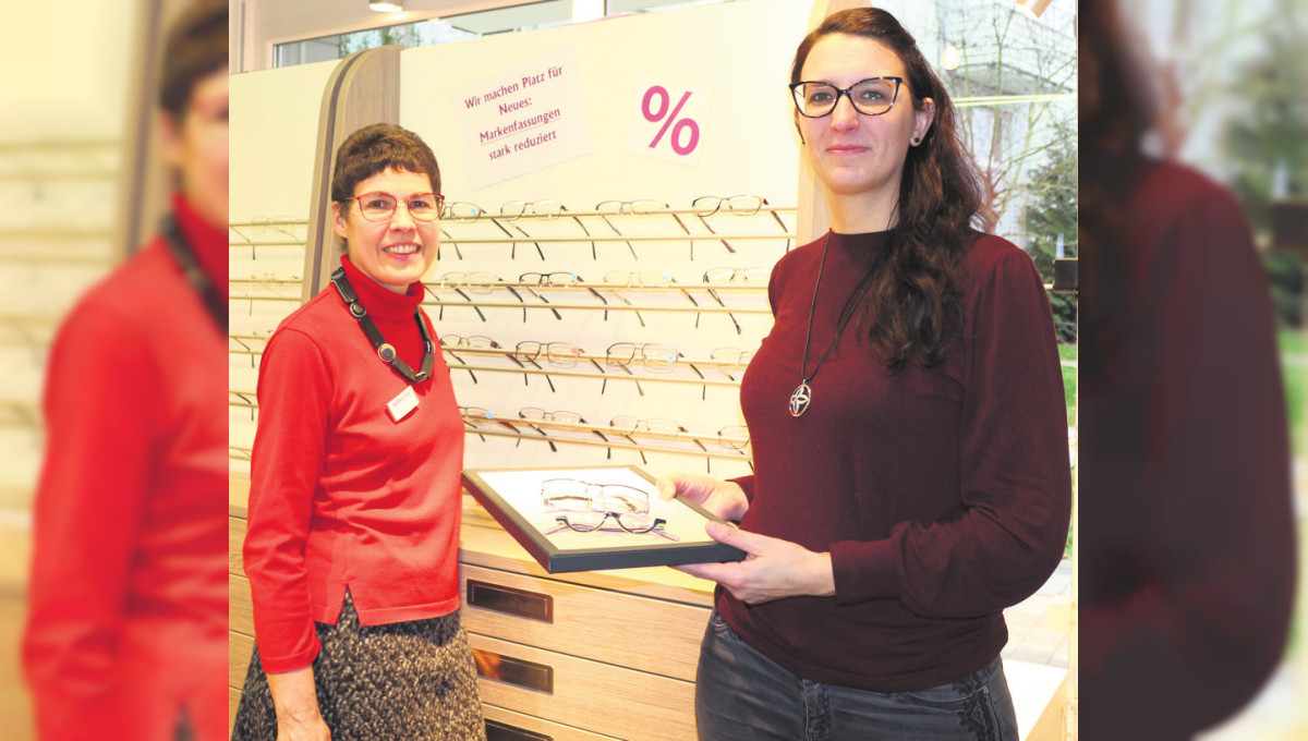 Brillen-Fink Oberstenfeld: Brillenfassungen bis zu 50 Prozent reduziert