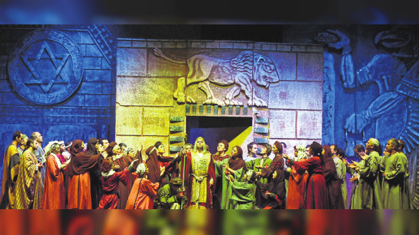 Musiktheater auf der Spardawelt Freilichtbühne: "Nabucco" bewegt bis heute