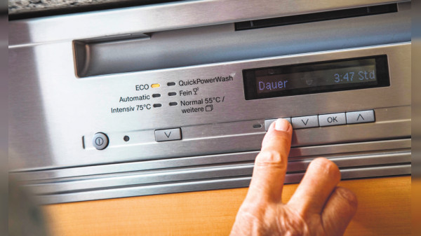 Das Eco-Programm reinigt oft am besten