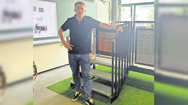 Metallbauer Nico Papp: Fit für die Herausforderung