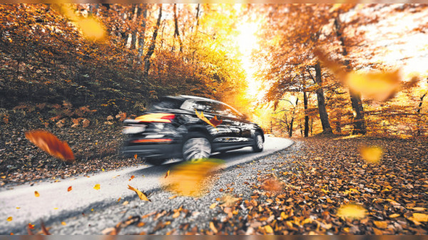 Autofahren im Herbst und Winter