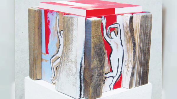 Kunsthaus und Galerie Keim in Stuttgart-Bad Cannstatt: Strukturen und Oberflächen in der Kunst