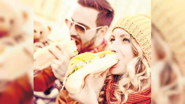 Vorsicht: heiß und fettig