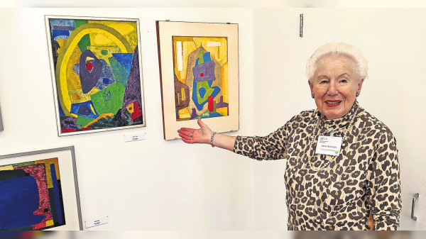 Ausstellung in der Galerie AbtArt bis 20. März: Ein Feuerwerk Möhringer Malkunst und Geschichte