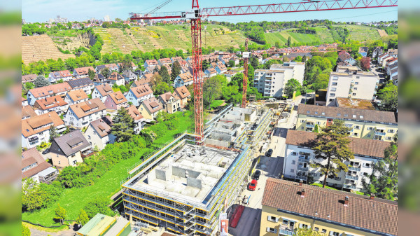 Wohnbauprojekt der BG Münster in der Moselstraße: Die „neue Mitte“ wächst