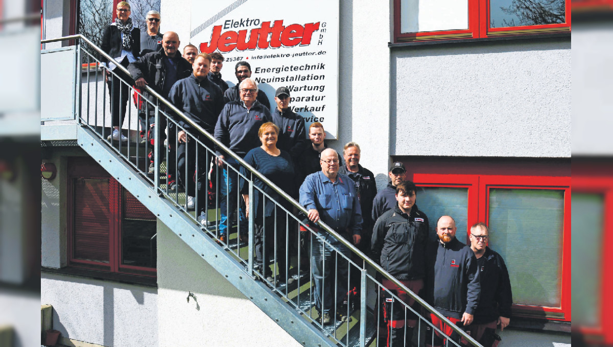 Elektro Jeutter aus Leonberg-Höfingen feiert Jubiläum: Vom Zwei-Mann-Betrieb zum führenden Anbieter