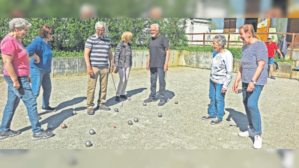 Boulefreunde Denkendorf: Boule spielen kann man in jedem Alter