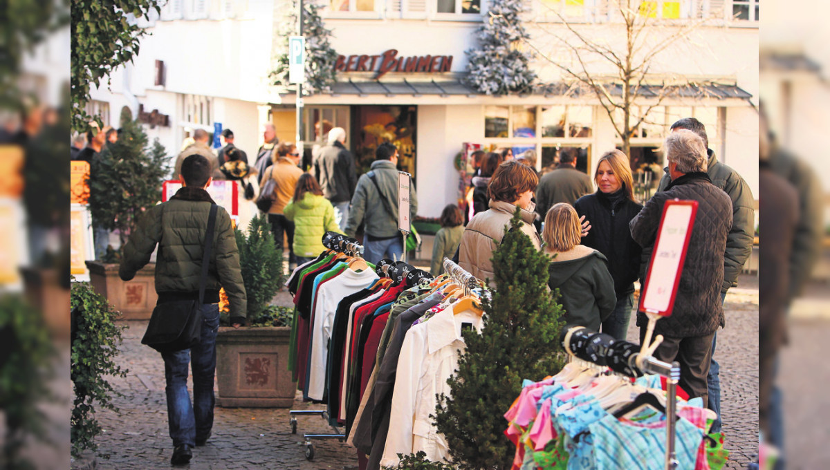 Verkaufsoffener Sonntag in der Altstadt Leonberg: Einkaufen und genießen