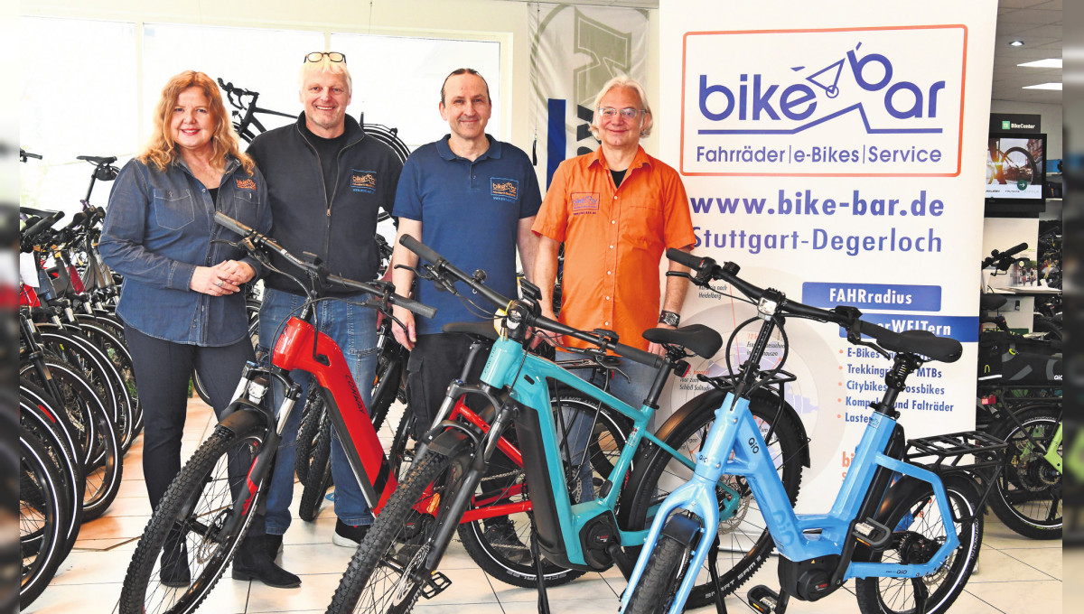 Bike-Bar: Spezialist für Fahrräder und E-Bikes