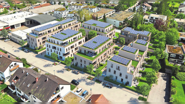 Wohnquartier "Wagner Gärten“ in Leonberg-Warmbron: Bisher größtes Bauvorhaben voll im Zeitplan