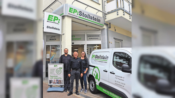 Elektrofachgeschäft EP Stollstein in Rutesheim: Reparieren statt wegwerfen