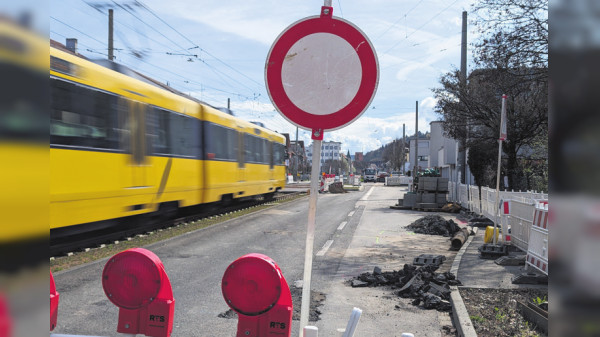 Dauerbaustelle Hedelfinger Straße