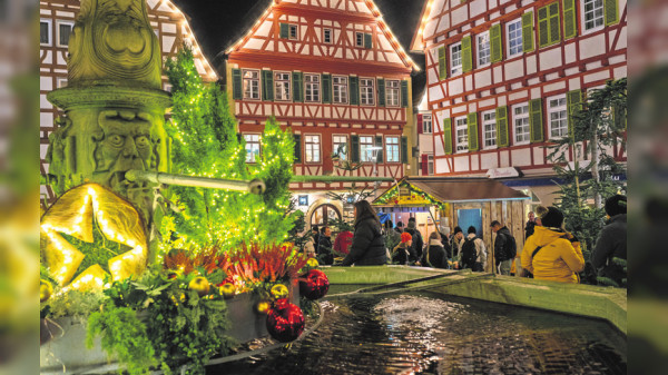 Weihnachtszauber: festliches Nikolausdörfle in Leonberg
