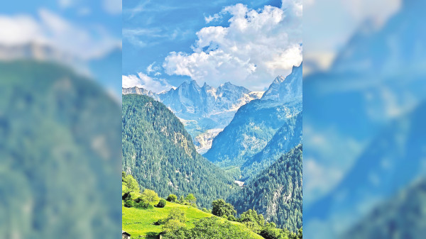 Im Schein der Berge