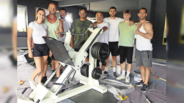 Fitness Express Club: Umbau mit viel Eigenleistung