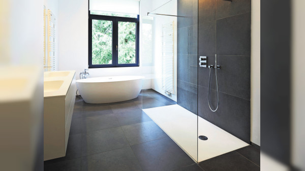 Bodengleiche Dusche vom Fachbetrieb Merkle in Neuhausen