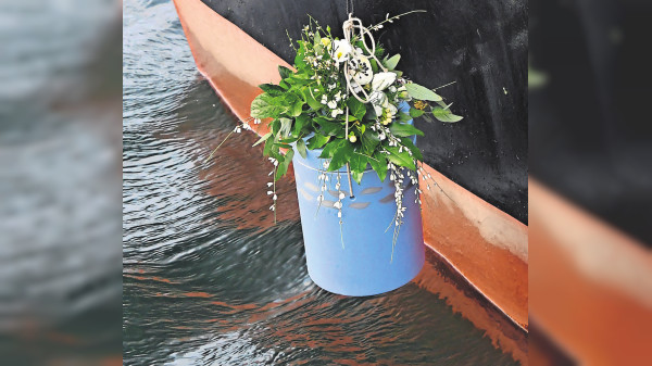 Die richtige Urne fürs Wasser gesucht