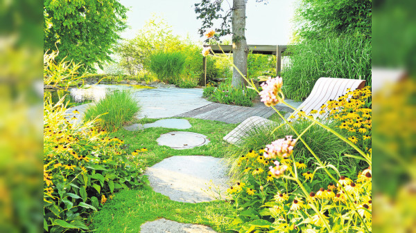 Ein Garten wächst mit