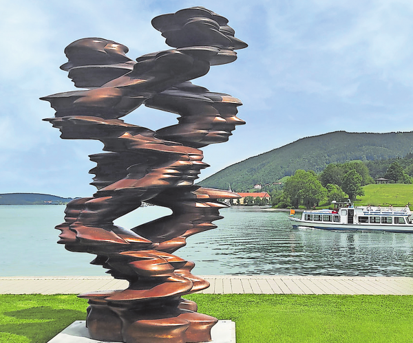 Tony Cragg am Tegernsee: Skulpturen als Auftakt zu 2026