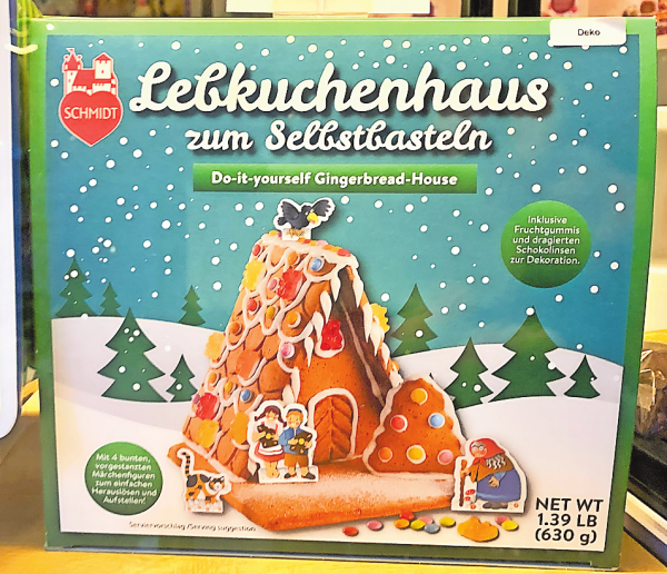 Lebkuchenhaus-Bastelset von Lebkuchen-Schmidt aus Nürnberg: Für kleine und große Kinder