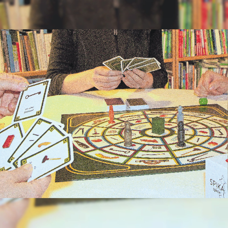 Brettspiel mit Pfiff