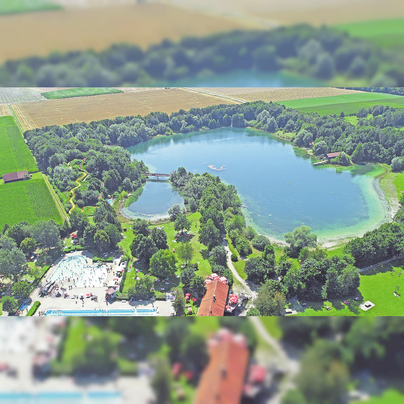 Freizeitpark Mammendorf: Badesee, Freibad und Zeltanlage