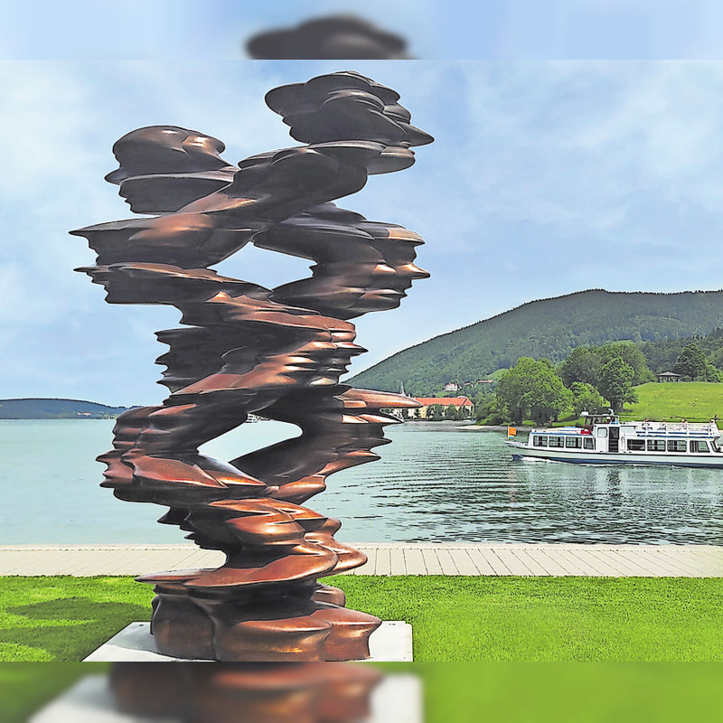 Tony Cragg am Tegernsee: Skulpturen als Auftakt zu 2026