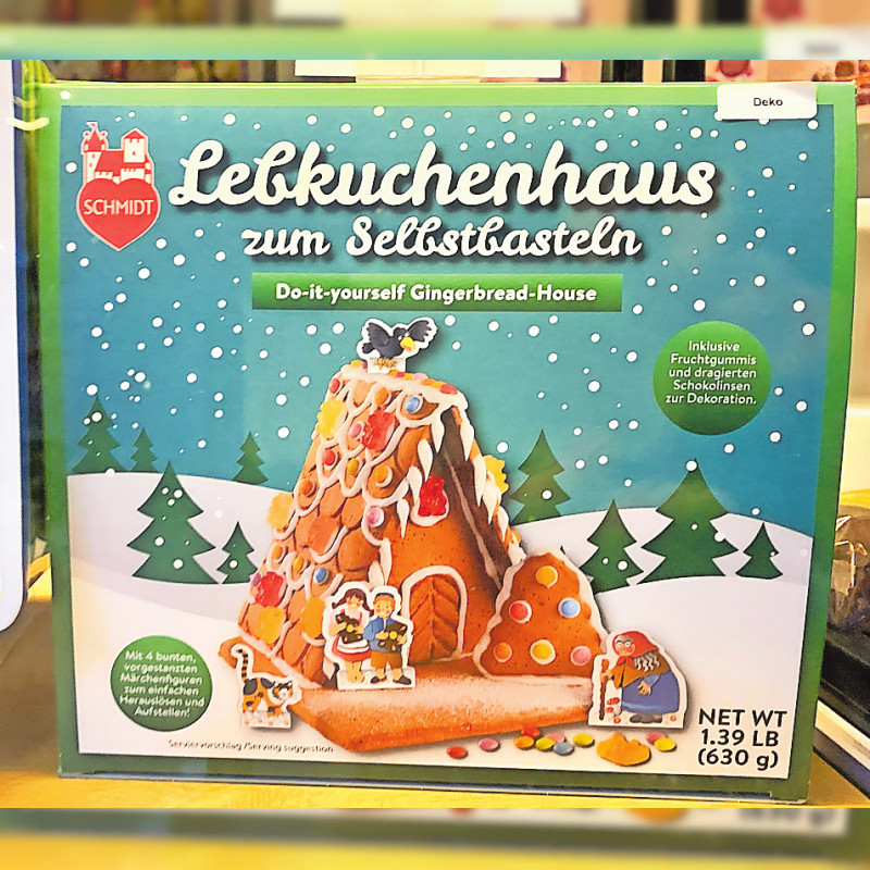 Lebkuchenhaus-Bastelset von Lebkuchen-Schmidt aus Nürnberg: Für kleine und große Kinder