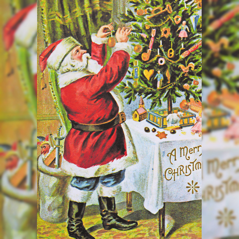 Nostalgische Grüße zum Fest