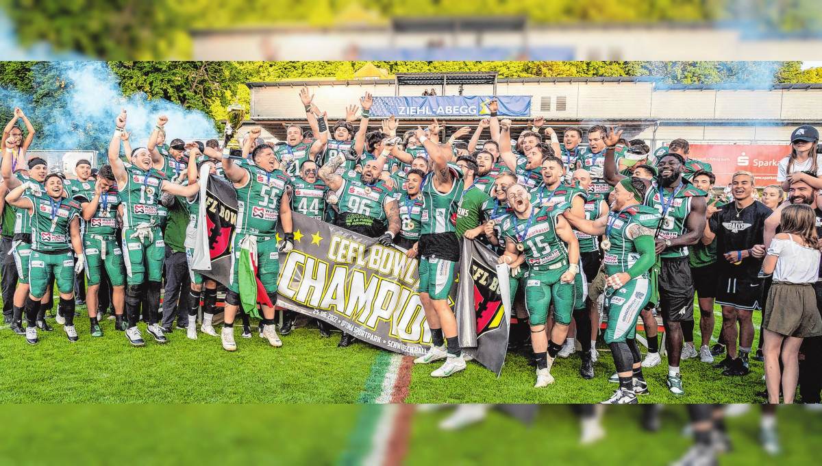 Besser geht's nicht: American-Football-Saison 2022 der Schwäbisch Hall Unicorns