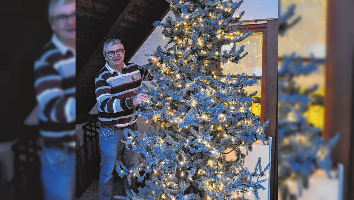 Das Nest im Plastikbaum